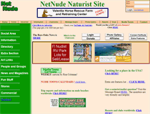 Tablet Screenshot of netnude.ca